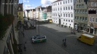 Archiv Foto Webcam Landshut: Blick vom Rathaus auf die Residenz 09:00
