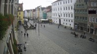 Archiv Foto Webcam Landshut: Blick vom Rathaus auf die Residenz 13:00