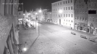 Archiv Foto Webcam Landshut: Blick vom Rathaus auf die Residenz 23:00