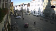 Archiv Foto Webcam Landshut: Blick vom Rathaus auf die Residenz 08:00