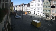 Archiv Foto Webcam Landshut: Blick vom Rathaus auf die Residenz 09:00