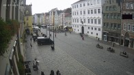 Archiv Foto Webcam Landshut: Blick vom Rathaus auf die Residenz 13:00
