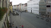 Archiv Foto Webcam Landshut: Blick vom Rathaus auf die Residenz 17:00
