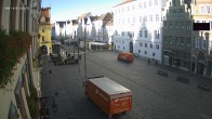 Archiv Foto Webcam Landshut: Blick vom Rathaus auf die Residenz 07:00