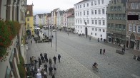 Archiv Foto Webcam Landshut: Blick vom Rathaus auf die Residenz 13:00
