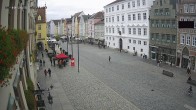 Archiv Foto Webcam Landshut: Blick vom Rathaus auf die Residenz 15:00