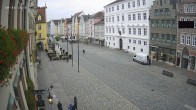 Archiv Foto Webcam Landshut: Blick vom Rathaus auf die Residenz 07:00