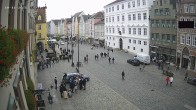 Archiv Foto Webcam Landshut: Blick vom Rathaus auf die Residenz 11:00