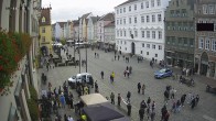 Archiv Foto Webcam Landshut: Blick vom Rathaus auf die Residenz 15:00