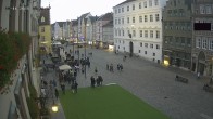 Archiv Foto Webcam Landshut: Blick vom Rathaus auf die Residenz 17:00