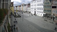 Archiv Foto Webcam Landshut: Blick vom Rathaus auf die Residenz 11:00