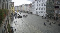 Archiv Foto Webcam Landshut: Blick vom Rathaus auf die Residenz 13:00