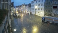 Archiv Foto Webcam Landshut: Blick vom Rathaus auf die Residenz 05:00