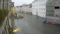 Archiv Foto Webcam Landshut: Blick vom Rathaus auf die Residenz 06:00