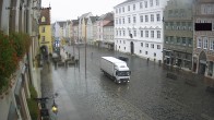 Archiv Foto Webcam Landshut: Blick vom Rathaus auf die Residenz 07:00