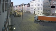 Archiv Foto Webcam Landshut: Blick vom Rathaus auf die Residenz 05:00