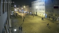 Archiv Foto Webcam Landshut: Blick vom Rathaus auf die Residenz 19:00
