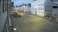 Archiv Foto Webcam Landshut: Blick vom Rathaus auf die Residenz 05:00