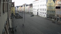 Archiv Foto Webcam Landshut: Blick vom Rathaus auf die Residenz 07:00