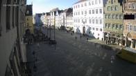 Archiv Foto Webcam Landshut: Blick vom Rathaus auf die Residenz 09:00
