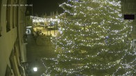 Archiv Foto Webcam Landshut: Blick vom Rathaus auf die Residenz 23:00