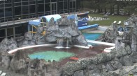 Archiv Foto Webcam Bad Füssing: Johannesbad-Therme Felsenlagune 08:00