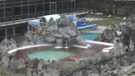 Archiv Foto Webcam Bad Füssing: Johannesbad-Therme Felsenlagune 07:00