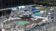 Archiv Foto Webcam Bad Füssing: Johannesbad-Therme Felsenlagune 13:00