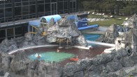 Archiv Foto Webcam Bad Füssing: Johannesbad-Therme Felsenlagune 17:00