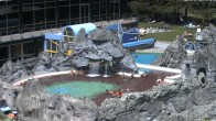 Archiv Foto Webcam Bad Füssing: Johannesbad-Therme Felsenlagune 13:00