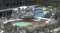Archiv Foto Webcam Bad Füssing: Johannesbad-Therme Felsenlagune 07:00