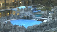 Archiv Foto Webcam Bad Füssing: Johannesbad-Therme Felsenlagune 19:00
