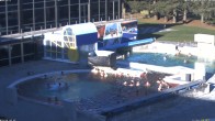 Archiv Foto Webcam Bad Füssing: Johannesbad-Therme Felsenlagune 13:00