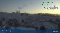 Archiv Foto Webcam Blick auf die Weinberge in Klöch - Klöchberg 06:00