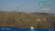 Archiv Foto Webcam Blick auf die Weinberge in Klöch - Klöchberg 14:00