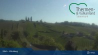 Archiv Foto Webcam Blick auf die Weinberge in Klöch - Klöchberg 08:00
