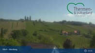 Archiv Foto Webcam Blick auf die Weinberge in Klöch - Klöchberg 10:00