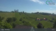 Archiv Foto Webcam Blick auf die Weinberge in Klöch - Klöchberg 10:00