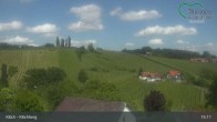 Archiv Foto Webcam Blick auf die Weinberge in Klöch - Klöchberg 14:00