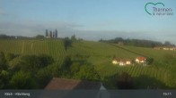 Archiv Foto Webcam Blick auf die Weinberge in Klöch - Klöchberg 18:00