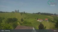 Archiv Foto Webcam Blick auf die Weinberge in Klöch - Klöchberg 14:00