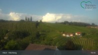 Archiv Foto Webcam Blick auf die Weinberge in Klöch - Klöchberg 18:00