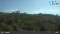 Archiv Foto Webcam Blick auf die Weinberge in Klöch - Klöchberg 08:00