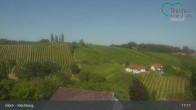 Archiv Foto Webcam Blick auf die Weinberge in Klöch - Klöchberg 16:00