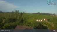 Archiv Foto Webcam Blick auf die Weinberge in Klöch - Klöchberg 18:00