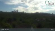 Archiv Foto Webcam Blick auf die Weinberge in Klöch - Klöchberg 08:00