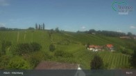 Archiv Foto Webcam Blick auf die Weinberge in Klöch - Klöchberg 14:00