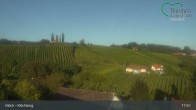 Archiv Foto Webcam Blick auf die Weinberge in Klöch - Klöchberg 14:00