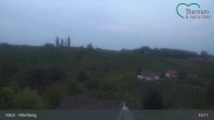 Archiv Foto Webcam Blick auf die Weinberge in Klöch - Klöchberg 04:00