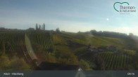 Archiv Foto Webcam Blick auf die Weinberge in Klöch - Klöchberg 08:00